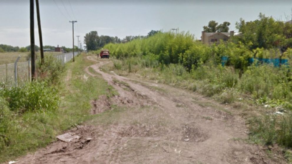 En este lugar sucedi� el asesinato. (Captura)