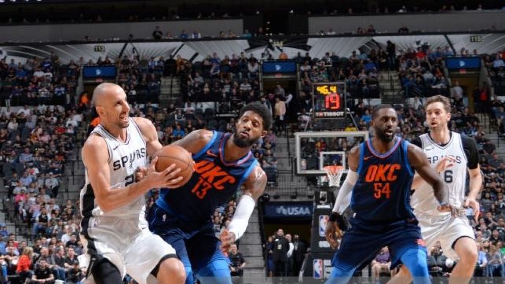 Ginóbili, triunfo y otro récord propio en los Spurs