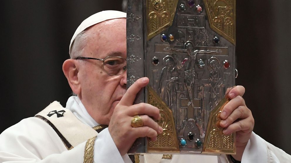 Bergoglio, complicado de la visión (AFP).