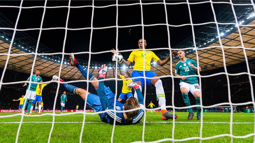 Brasil venció a Alemania por 1 a 0 con gol del delantero del City, Gabriel Jesús
