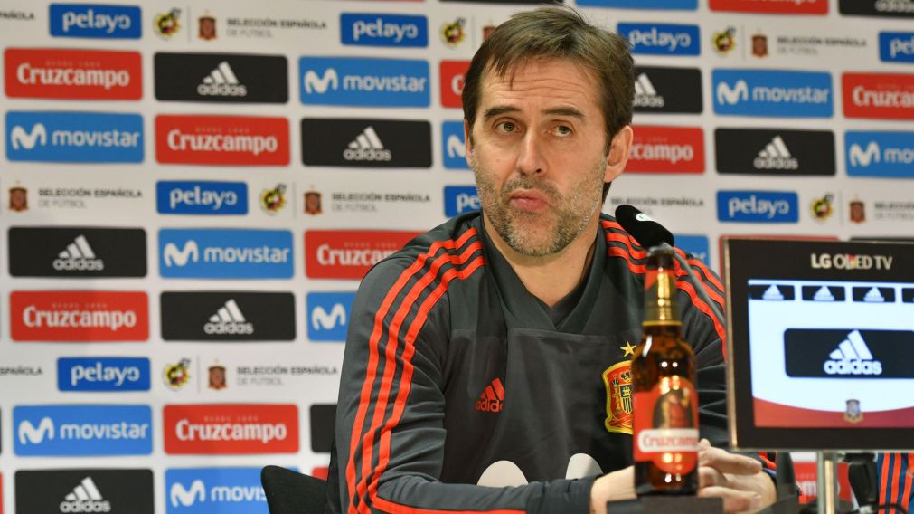 Julen Lopetegui, técnico de España.