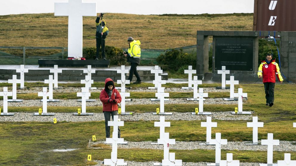 El cementerio de Darwin, en nuestras islas.
