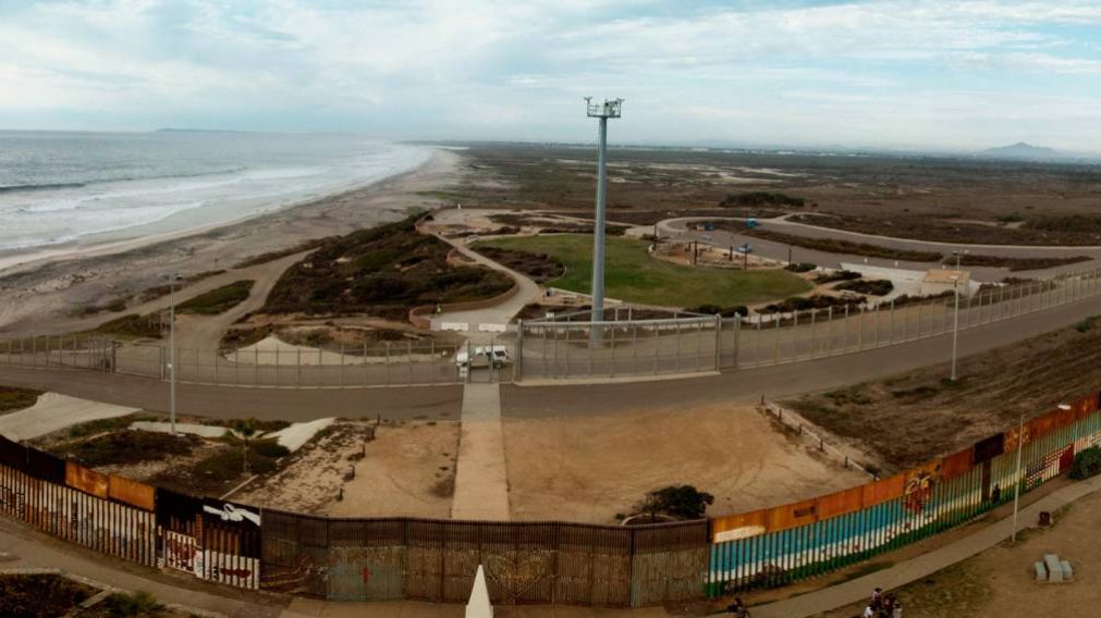 Así está el muro entre México y Estados Unidos.