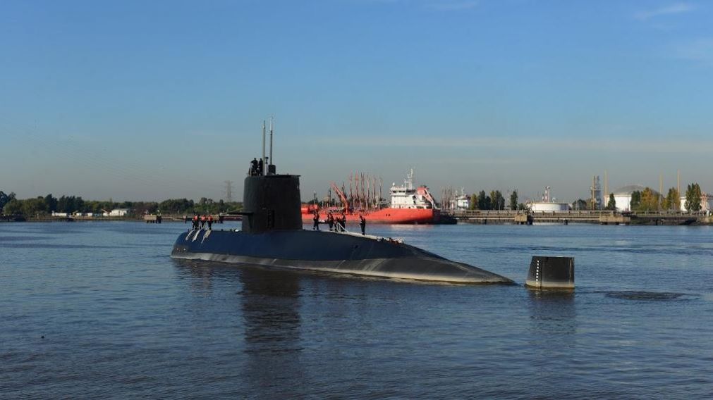 El submarino no estaba en condiciones.(AFP)