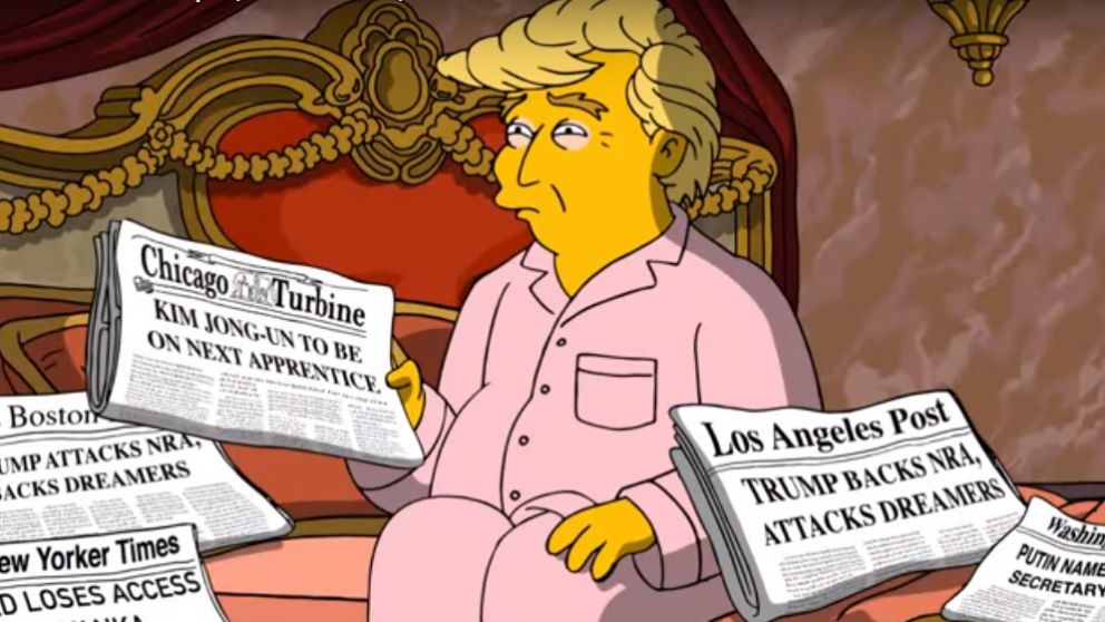 El presidente yanqui, en la temporada número 29.