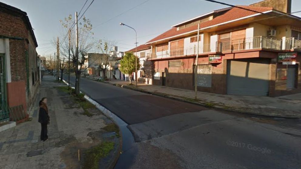 El vivero narco estaba ubicado en esta zona de Gerli.