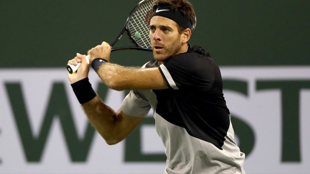 Del Potro tuvo que esforzarse para vencer a Mayer (AFP).