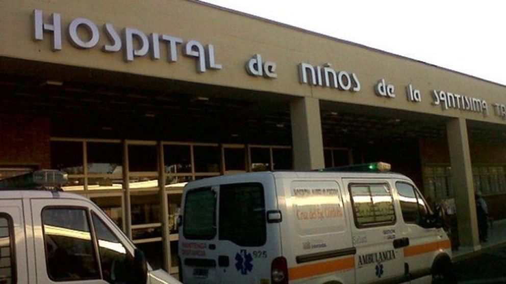 La beba llegó al hospital de Niños con vida pero no pudo sobrevivir.(Cadena 3)