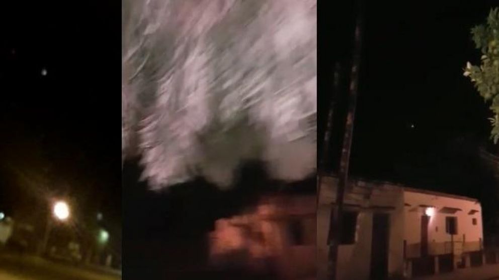 Misterio por video de ovnis que sobrevolaron Salta