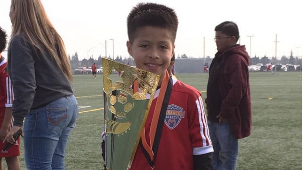 "Alex" es la joven promesa del fúbtol mexicano.