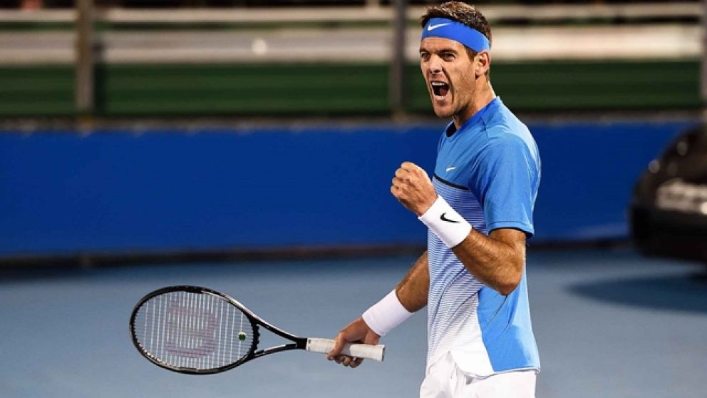 Juan Martín Del Potro es el mejor argentino y sudamericano clasificado.