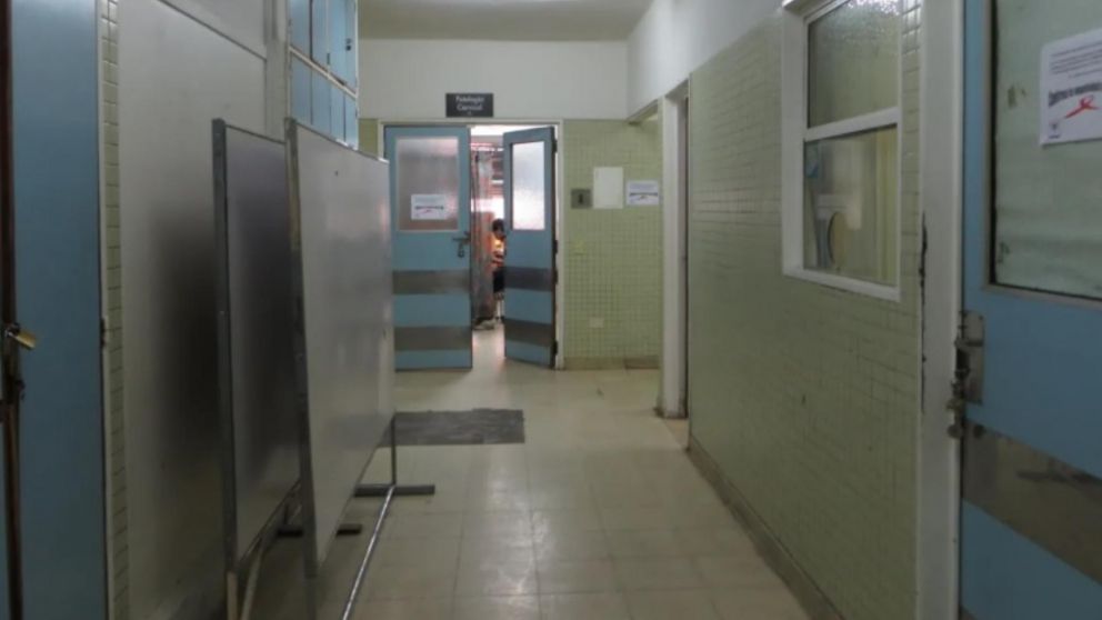 Al sospechoso lo aprehendieron en este centro asistencial.