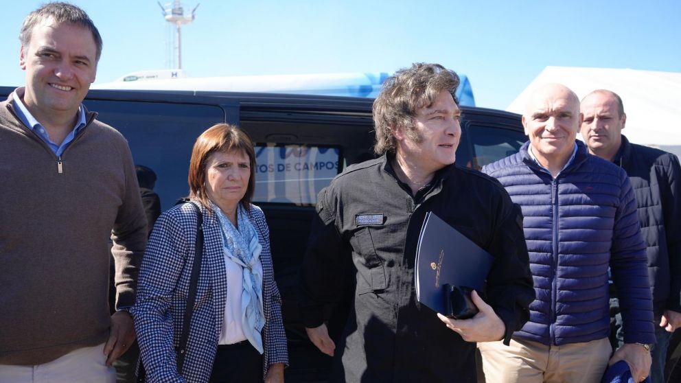 Javier Milei y Patricia Bullrich presentarán la nueva estructura de la Policía Federal.