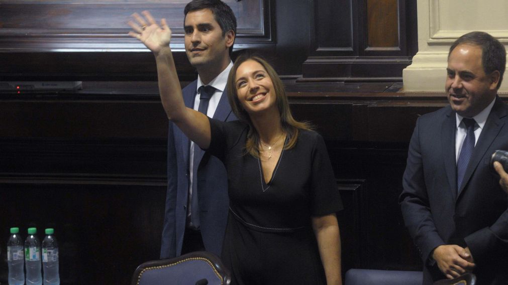 Vidal abri� el a�o legislativo en la provincia.