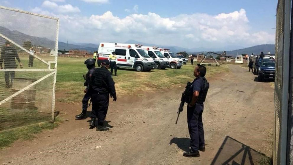 El lugar en donde se dio el tiroteo (Reforma).