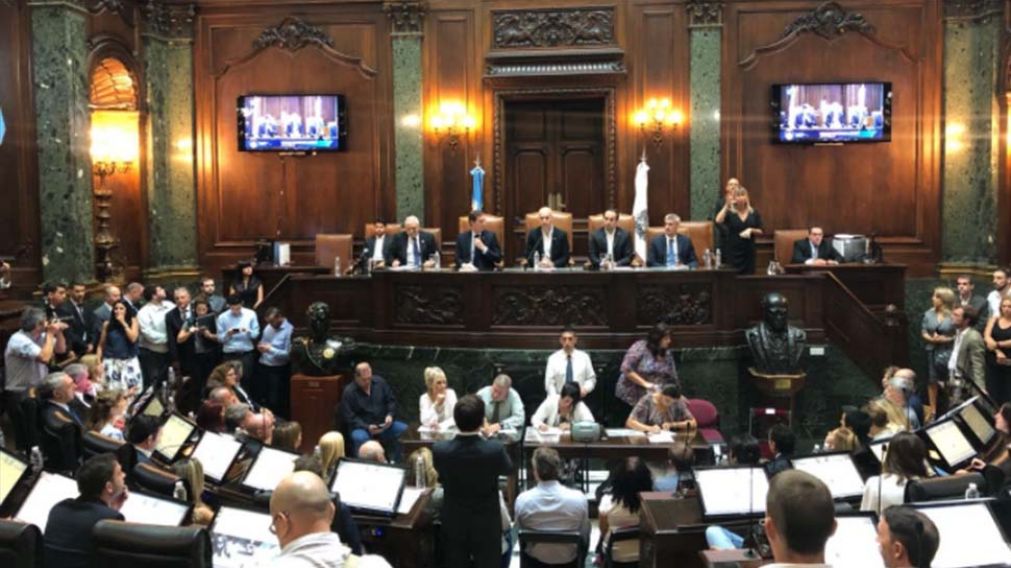 Comenzaron las sesiones legislativas del 2018 en el Congreso de la Ciudad. (@horaciorlarreta)