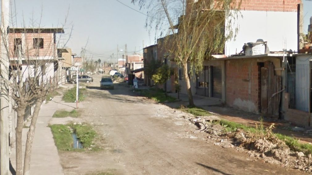 Este es el interior del peligroso Barrio La Palangana, en el oeste del conurbano.