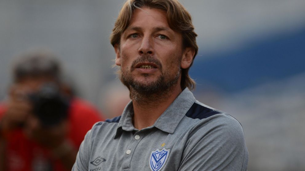 El "Gringo" no habló porque era "un momento para los jugadores" (Hernán Nersesián-Diario Crónica).