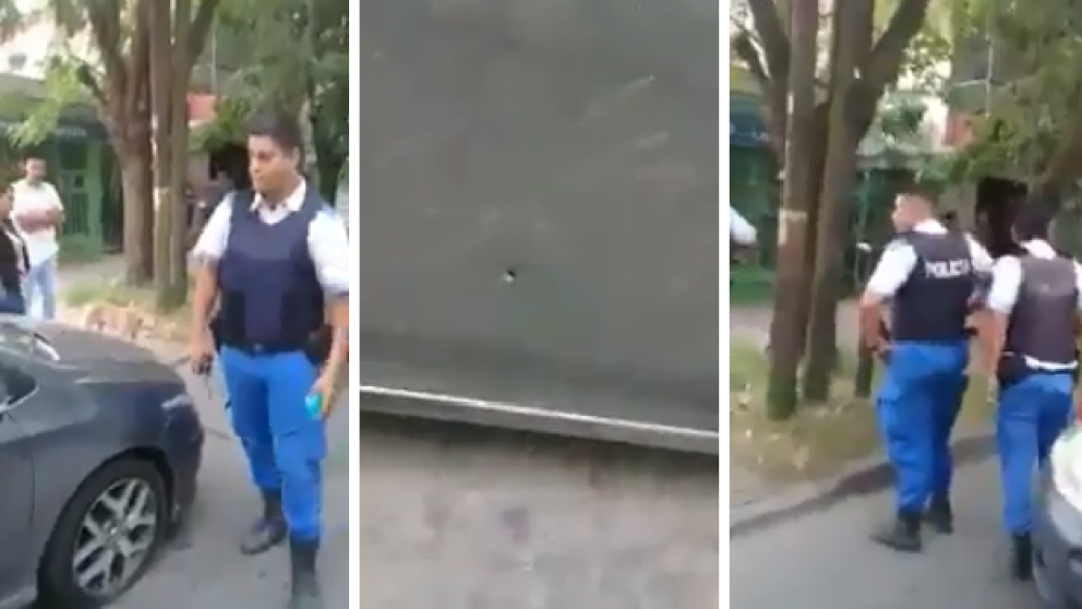 Los policías se confundieron en la búsqueda de un grupo de delincuentes.