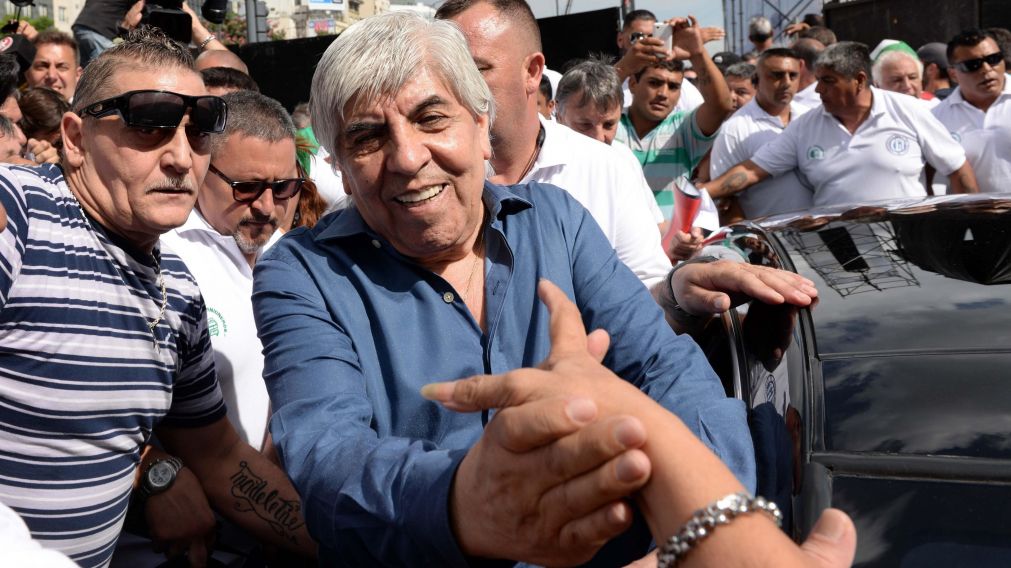 La marcha convocada por Moyano convoc� a m�s de 200 mil personas. (Cr�nica/Nahuel Ventura(