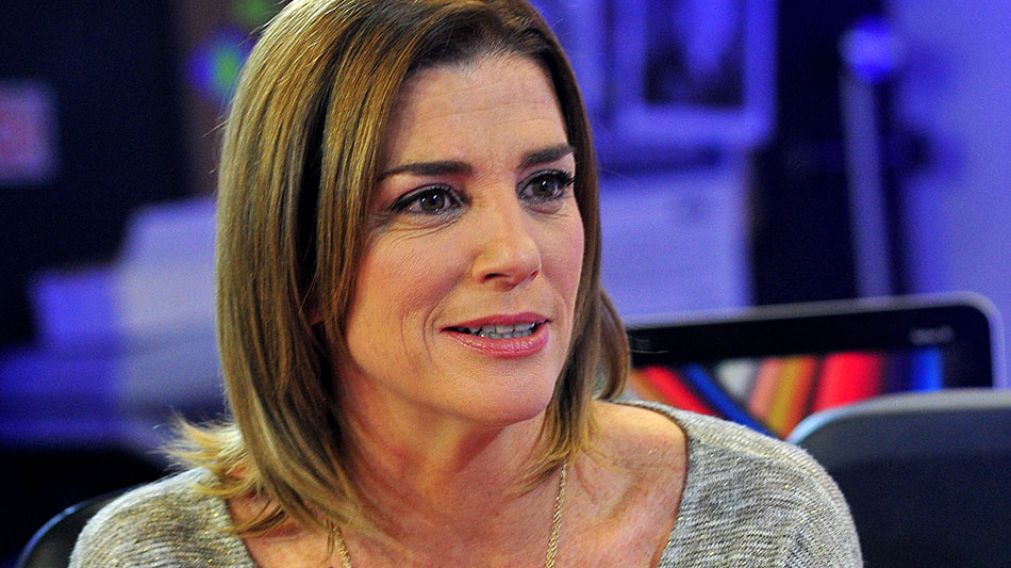 Debora Pérez Volpi en Crónica TV. (Diario Crónica)