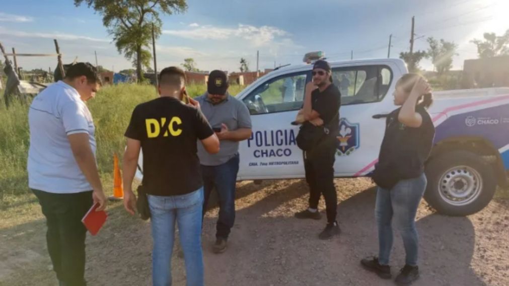 El presunto autor del crimen fue detenido con el arma homicida (Gentileza Diario Chaco).