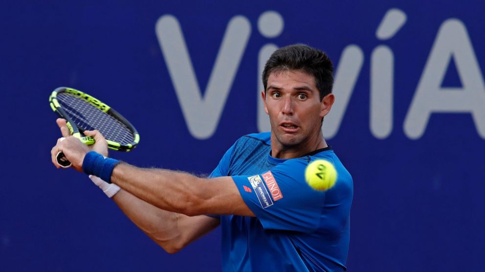 Delbonis venció al portugués en dos sets (Fotos Prensa Argentina Open).