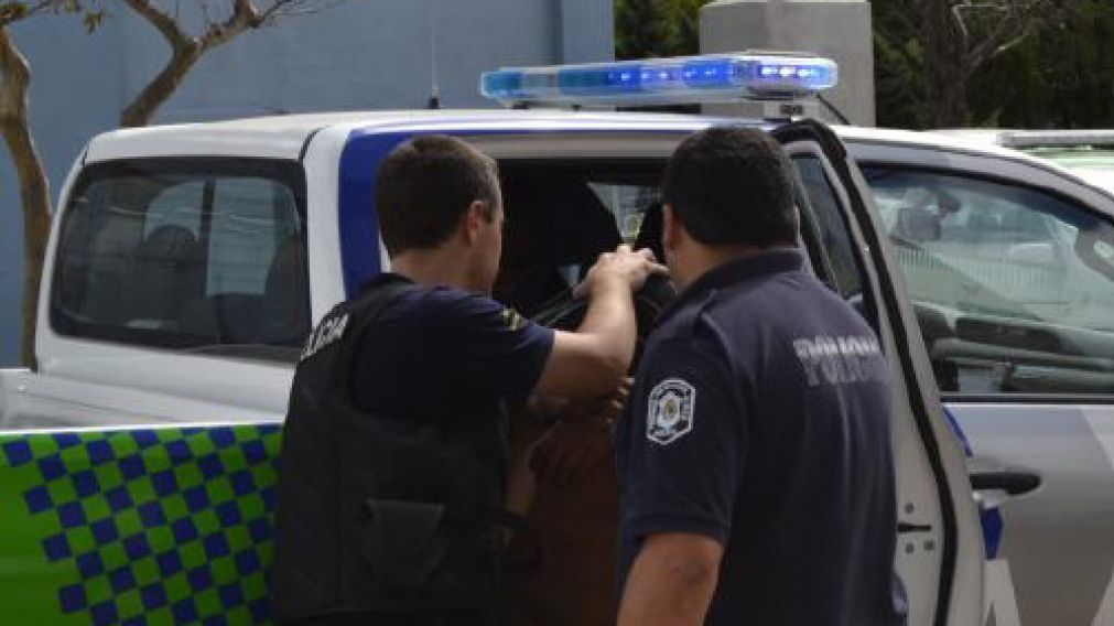 Así fue trasladado el responsable del tremendo asesinato.