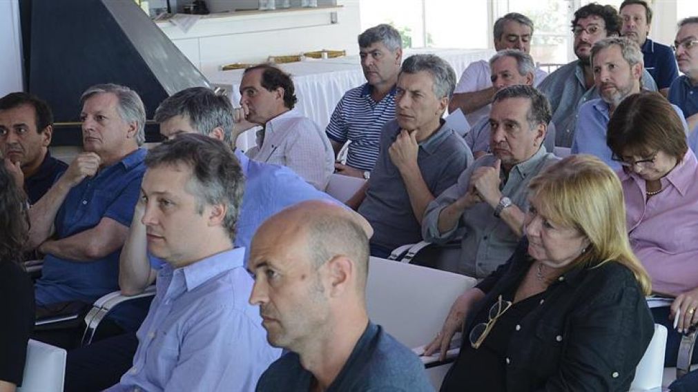 Una imagen del �ltimo "retiro espiritual", el verano pasado. 