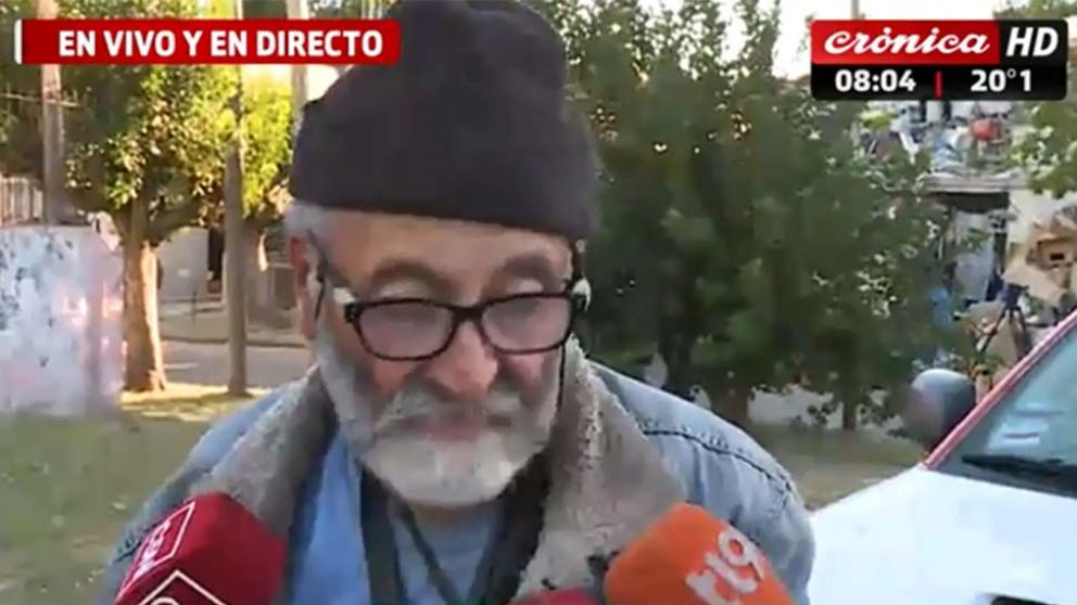 Jorge. Sostiene que le cuesta conseguir trabajo en blanco. (Captura TV)