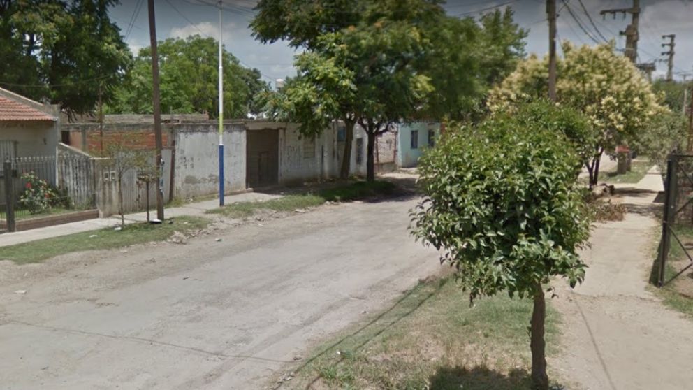 El hecho se produjo en esta humilde zona, en el oeste del conurbano provincial.