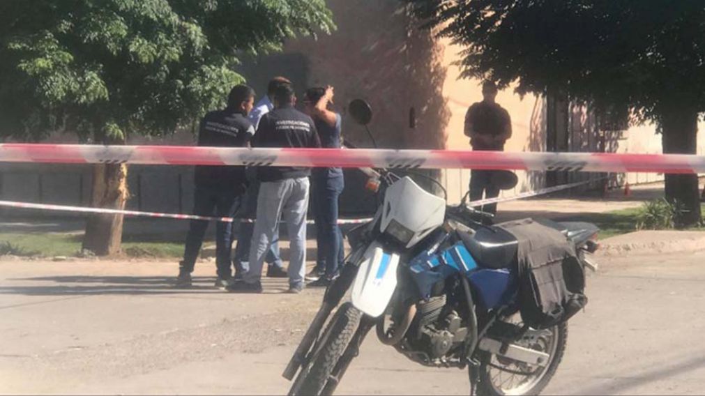 Barcelona al 100, en Rodeo de la Cruz de Guaymallén. Lugar donde se cometió el triple asesinato. (Gentileza mdzol.com)