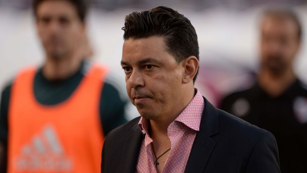 Marcelo Gallardo, técnico de River