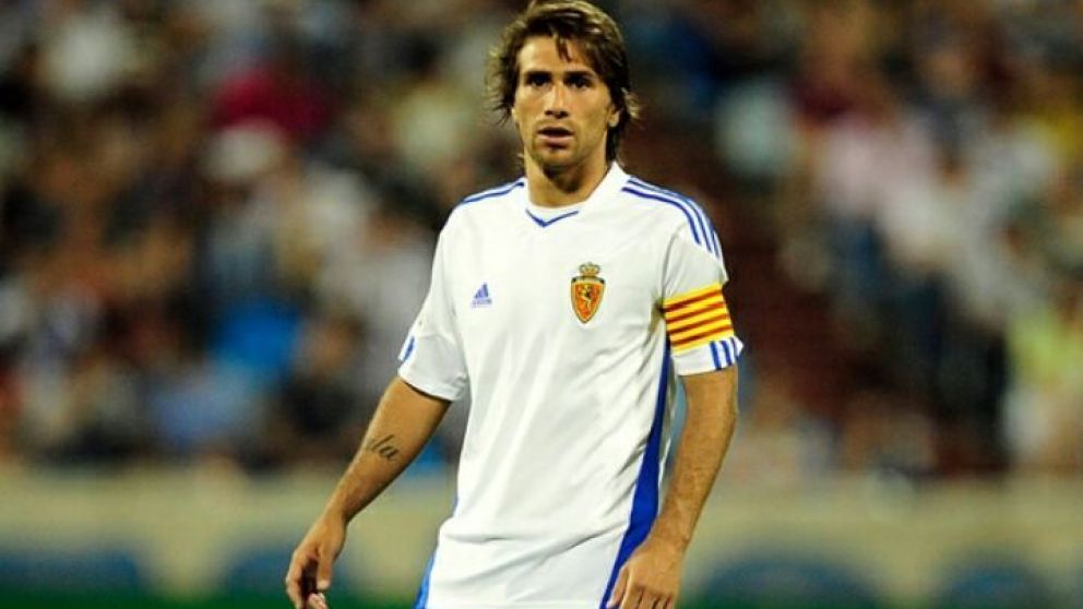 Leonardo Ponzio fue capitán del Zaragoza durante el 2011.
