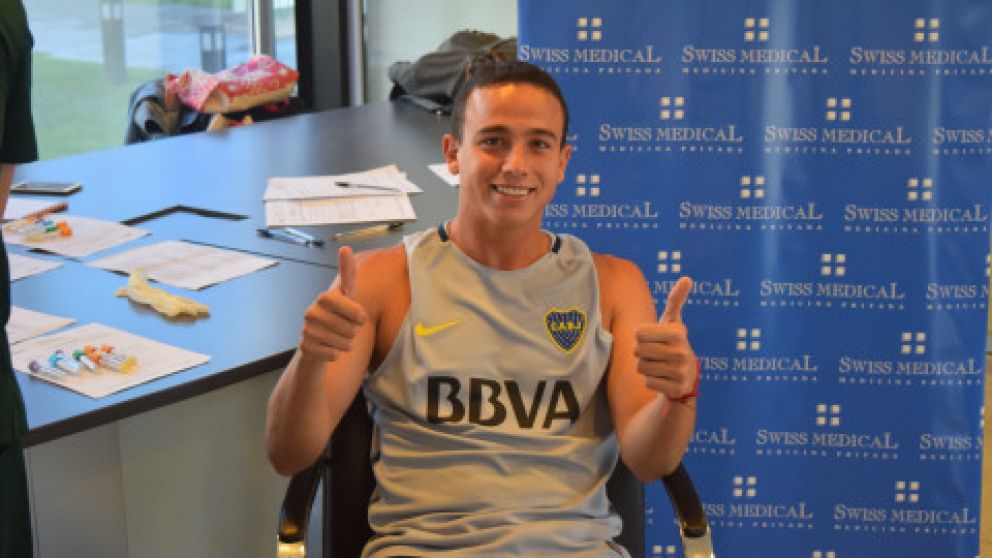 Leo Jara, quien debió salir por cansancio ante San Lorenzo.