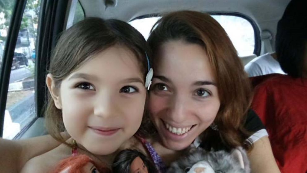 Alum se reencontró con su mamá