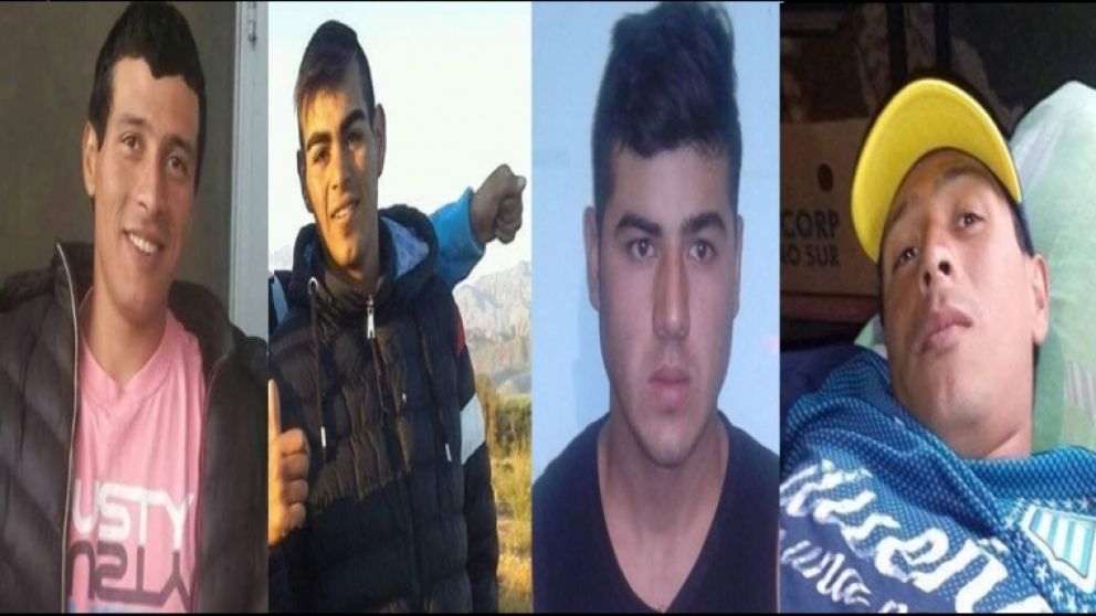 Los detenidos que escaparon de la dependencia policial.