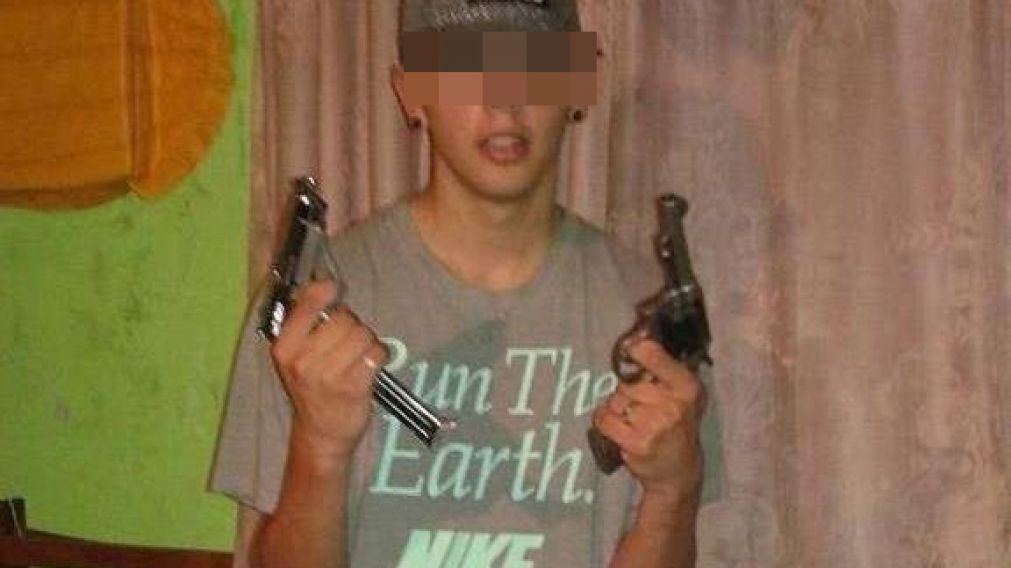 Alan Funes, un sindicado jefe narco que está detenido.