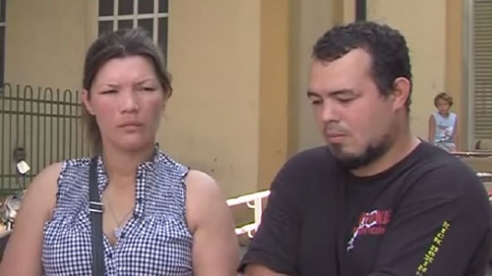 La congoja de los padres de la pequeña fallecida. Piden que se haga justicia.