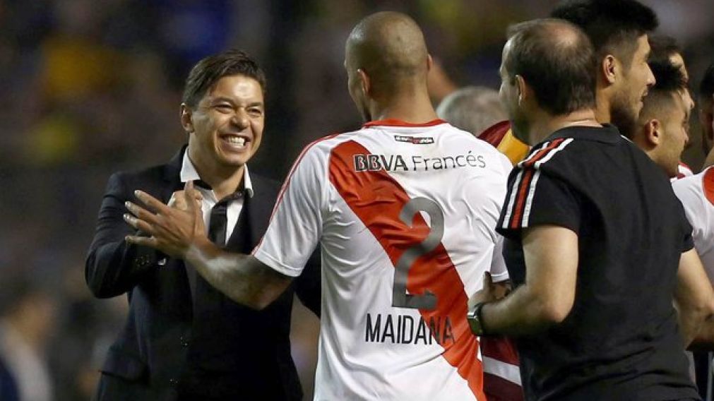 Marcelo Gallardo respaldó y elogió a Jonathan Maidana