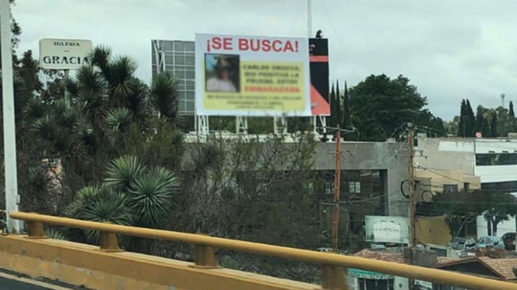 Embarazada escrach� al padre de su hijo que se "tom� el palo"