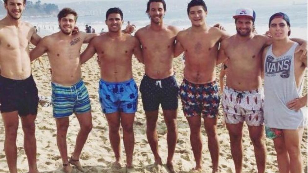 Los jóvenes son del Universitario Rugby Club de San Juan.