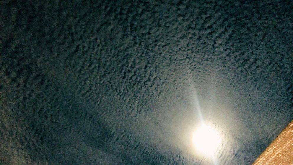 El hecho ocurrió en la madrugada durante el eclipse lunar.