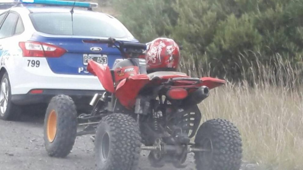 Indignación por 10 menores circulando por la ruta en un cuatriciclo