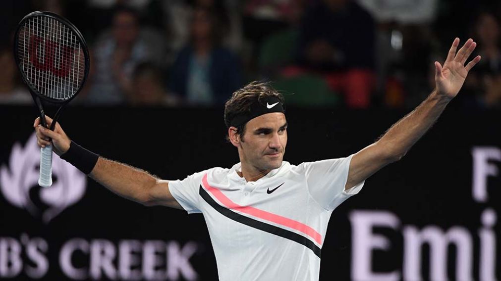 Roger. La "leyenda viviente", otra vez entre los mejores. (AFP)