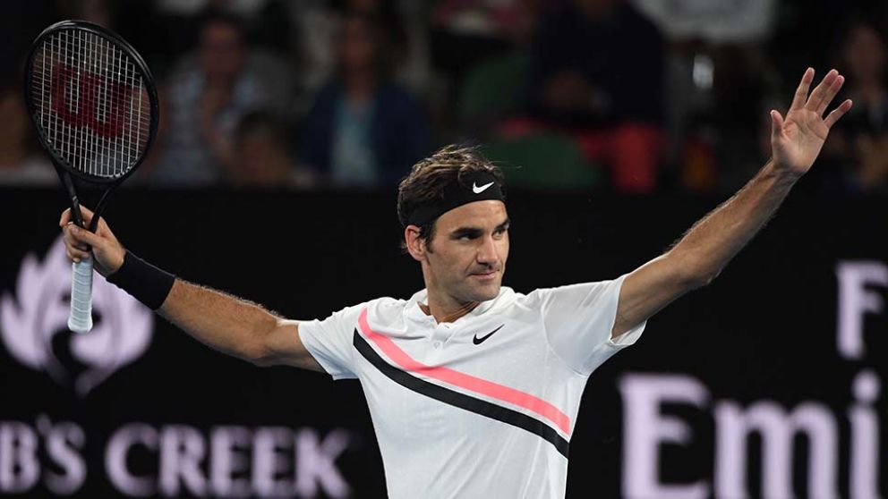 Roger. La "leyenda viviente", otra vez entre los mejores. (AFP)