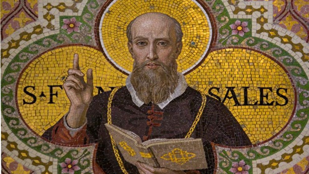 San Francisco de Sales, en el recuerdo la iglesia católica.