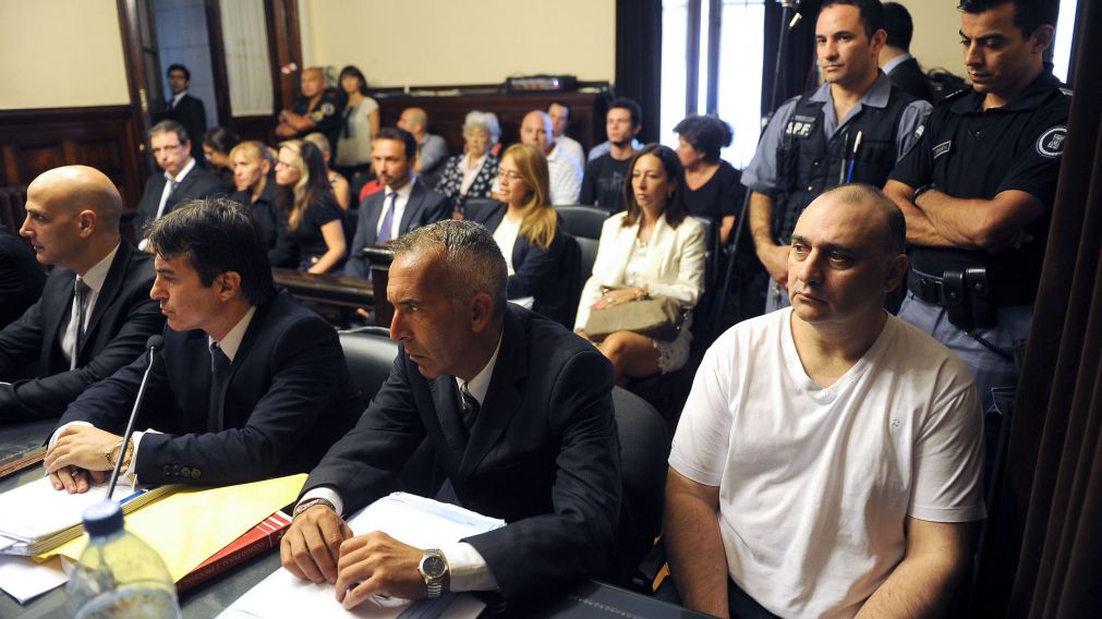 Mangieri durante el juicio. (Archivo)