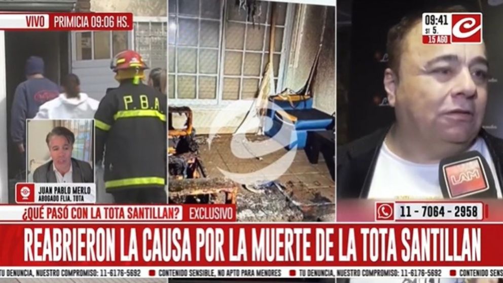 Se reabre la causa por la muerte de Danel Santillán (Captura de TV).