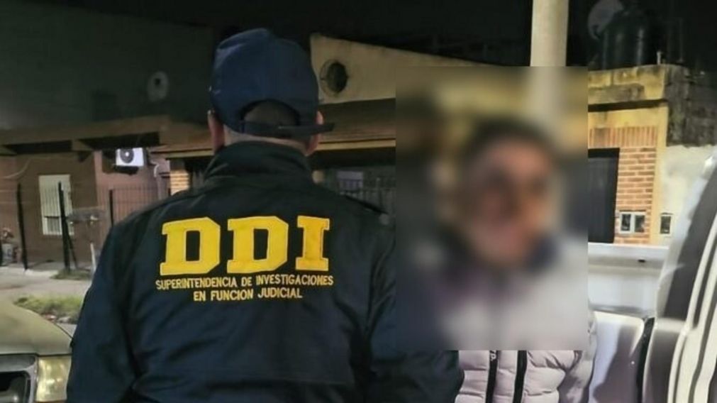 Este es el sujeto que resultó aprehendido por los investigadores policiales.